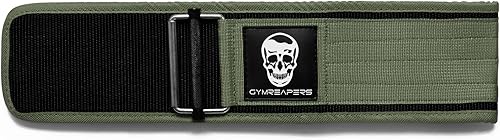 Miniatura 7 de Gymreapers - Cinturón de levantamiento de pesas de cierre rápido para entrenamiento funcional, neopreno de 4 pulgadas con hebilla de metal, soporte