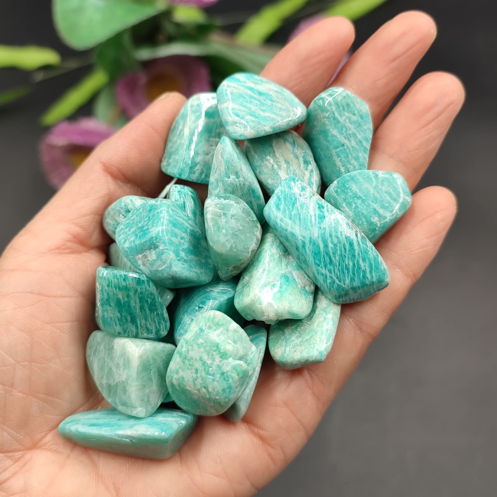 Acquario di Pietre preziose di Cristallo di Pietra di Ghiaia Naturale da 100 g, 100 g di Massa Raccolta domiciliare