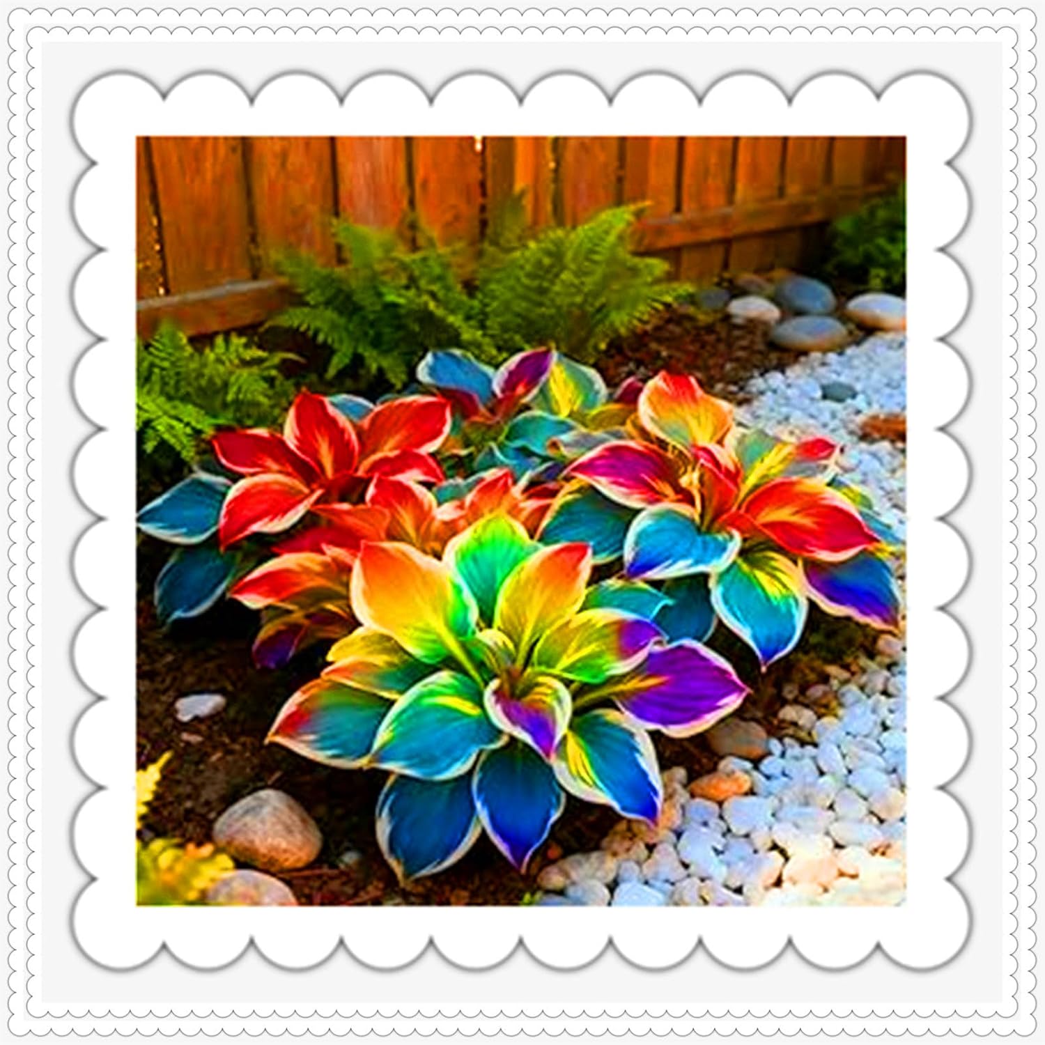 Hosta for Planting Beautiful Assortment for Outdoor Garden Landscapes,Ideal for Home Gardens & Patios s (d, 15bulbs)