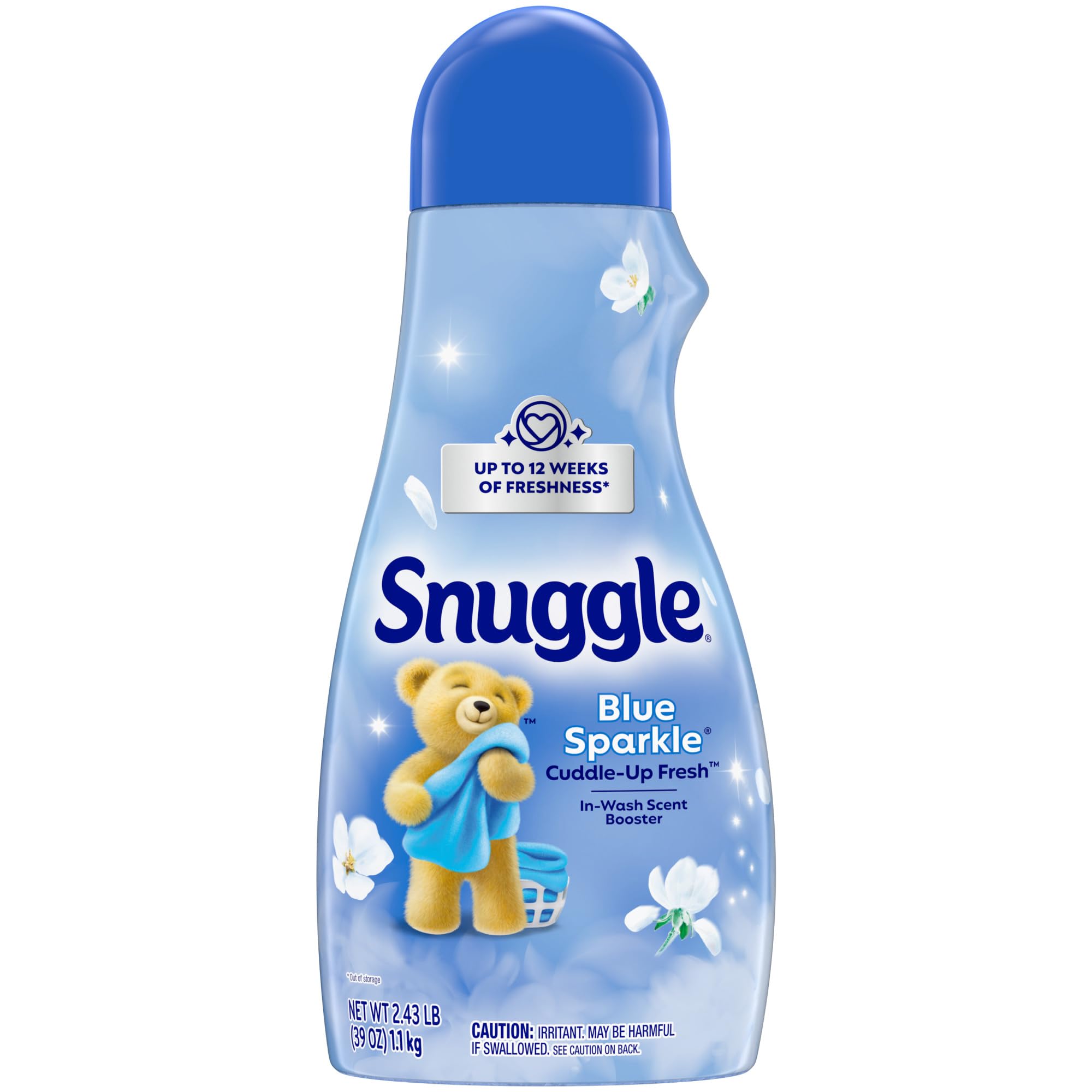 Snuggle In Wash Scent Booster, Blue Sparkle, 39 Ounce (Packaging May Vary)