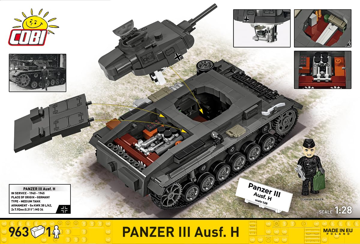Panzer III AUSF. H Scale 1:28