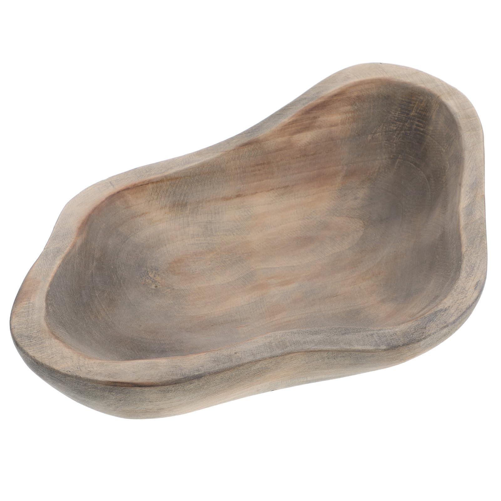 Abreuvoir pour oiseaux en bois naturel BESPORTBLE bol vintage de jardin