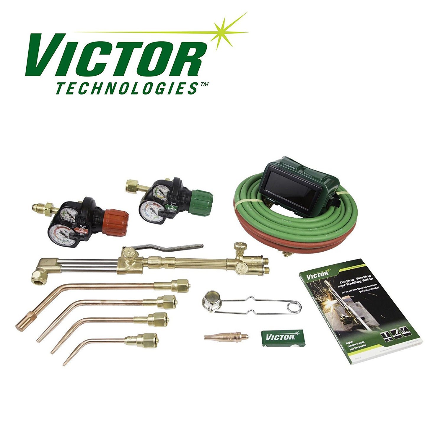 Victor 03842101 Journeyman Torch Kit Set w/Regulators Replaces 0384