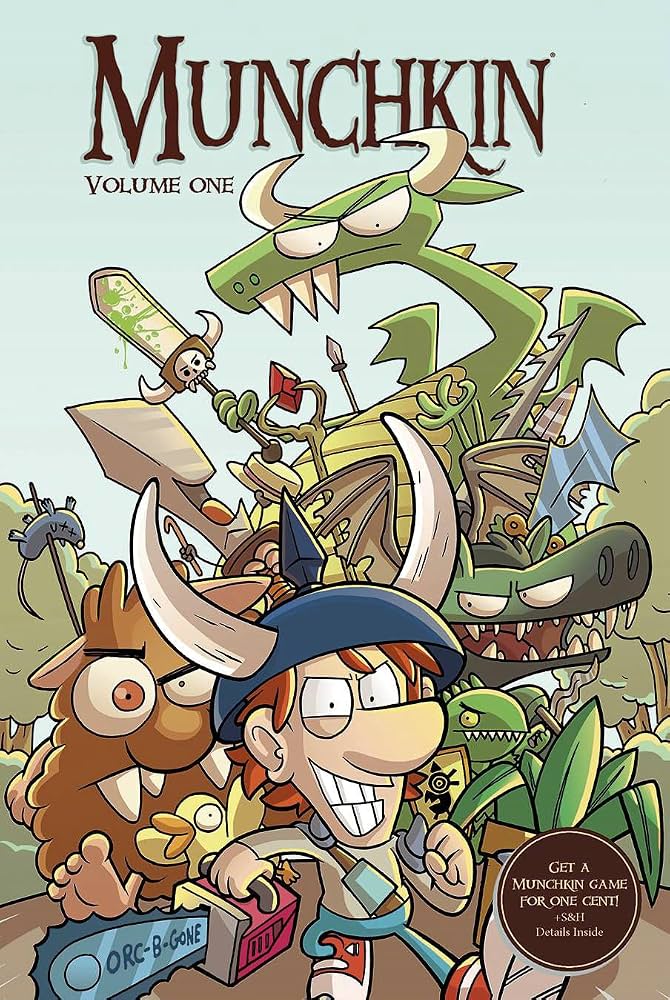 Amazon.com: Munchkin Vol. 1: 9781608867820: Siddell, Thomas, Jim