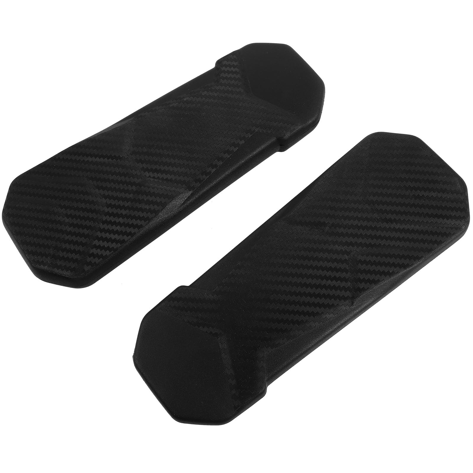 2 Cojines para Reposabrazos de Silla de Oficina en Plástico y PU, Protectores Cómodos para Brazos, Repuestos Ideales para Personas Mayores y Lesionadas