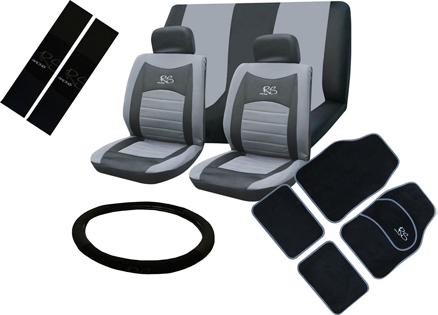 XtremeAuto® - Ensemble de housses de siège de voiture XtremeAuto® - Ensemble de housses de siège de voiture