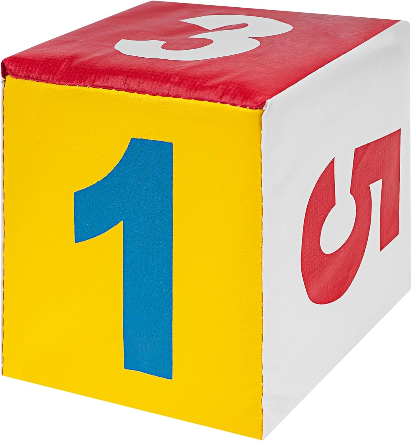 4Inches Large Soft Dice,Leather Foam Filled for Fun Party Prop, Educational Dice, Colorful Numbers & Dots, Birthday Party Gifts and Tool