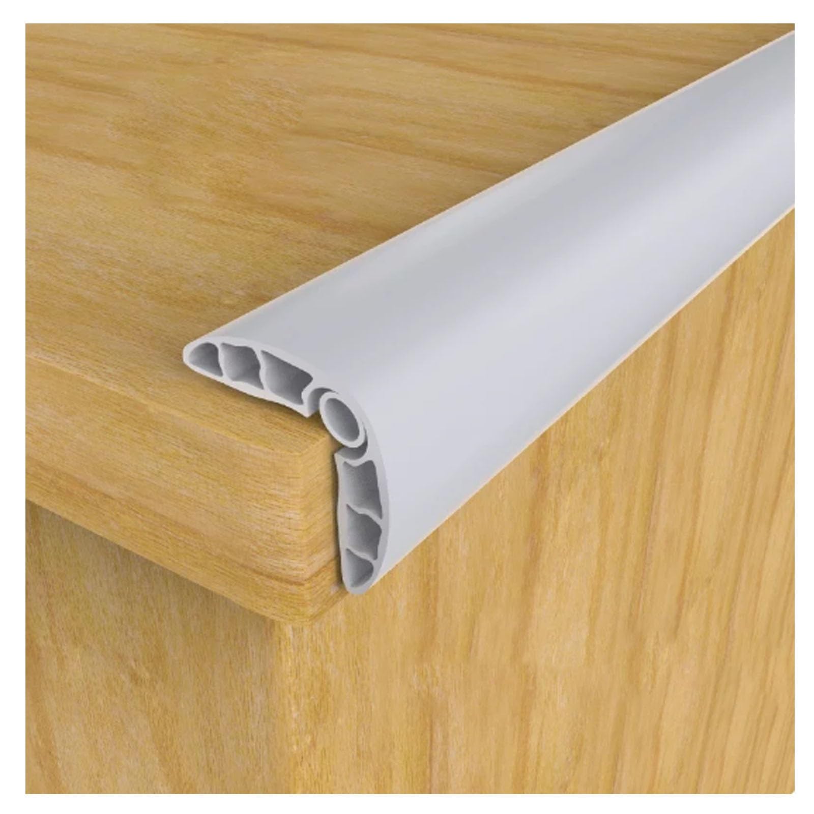 YPIOUREN Foam Edge Protector, Corner Guards, Anti Collision Strip for Furniture Bed Cabinets Stair(White,120cm (47.2 in))