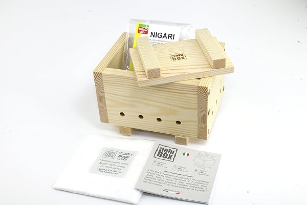 Tofu Maker Kit Regular (500g) Hand Made in Italy (Regular) - 2