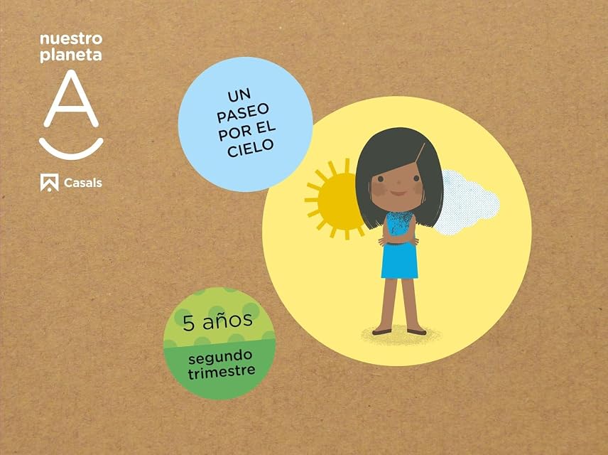 Portada de Un Paseo por el Cielo. Nuestro Planeta a Infantil 5 Años Segundo Trime