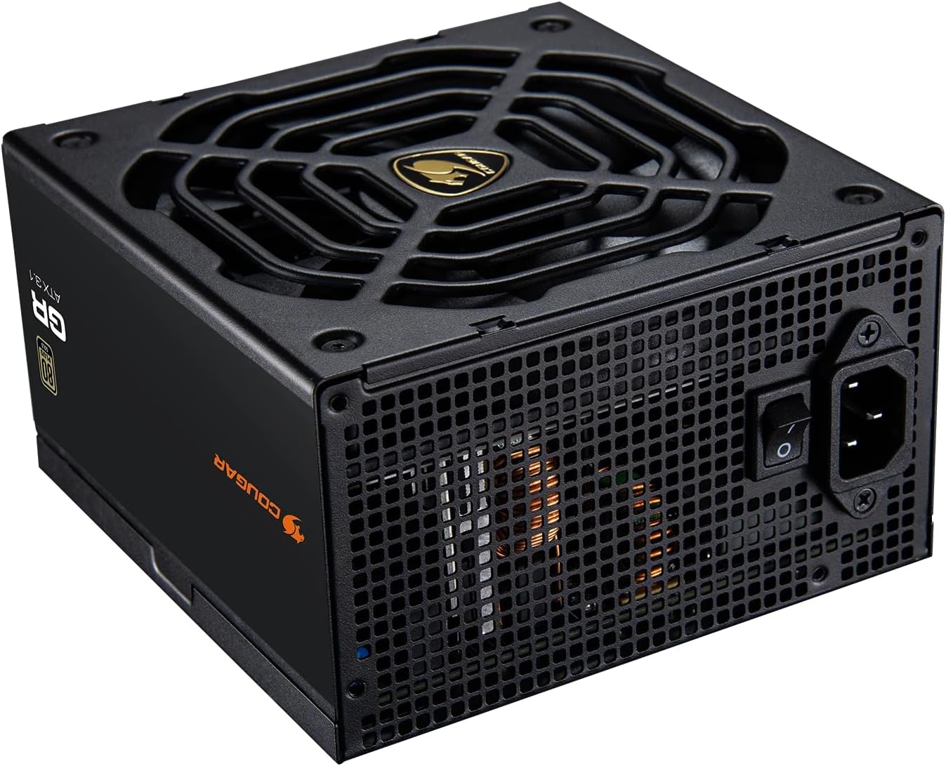 COUGAR GR 750W ATX 3.1 PCIe 5.1 Ready Fully Modular Power Supply, 80 Plus Gold, Native 12V-2x6 Cable, Japanese Main Capacitors, Low Noise, 140mm Compact Size
