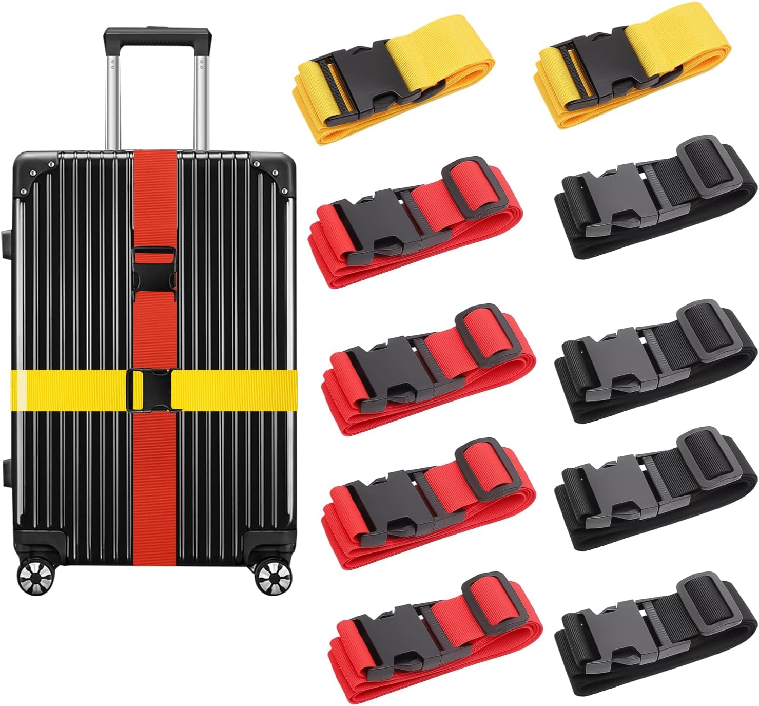 Aazon.co: Luggage Carrying Clip Buckle, Luggage Straps For Suitcases