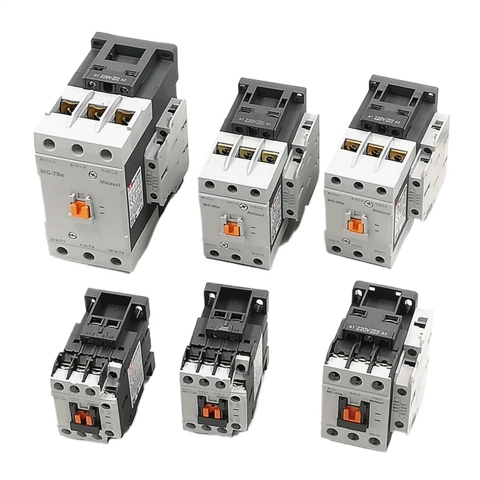 RCGKNNMUZ AC Contactor MC-50a MC-65a MC-75a MC-85a AC 24V 36V 48V 110V 220V 380V(Mc-85a,AC36V)
