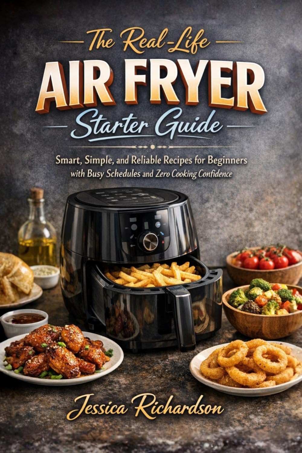 THE REAL-LIFE AIR FRYER STARTER GUIDE: Smart, Simple, and Reliable Recipes for Beginners with Busy Schedules and Zero Cooking Confidence