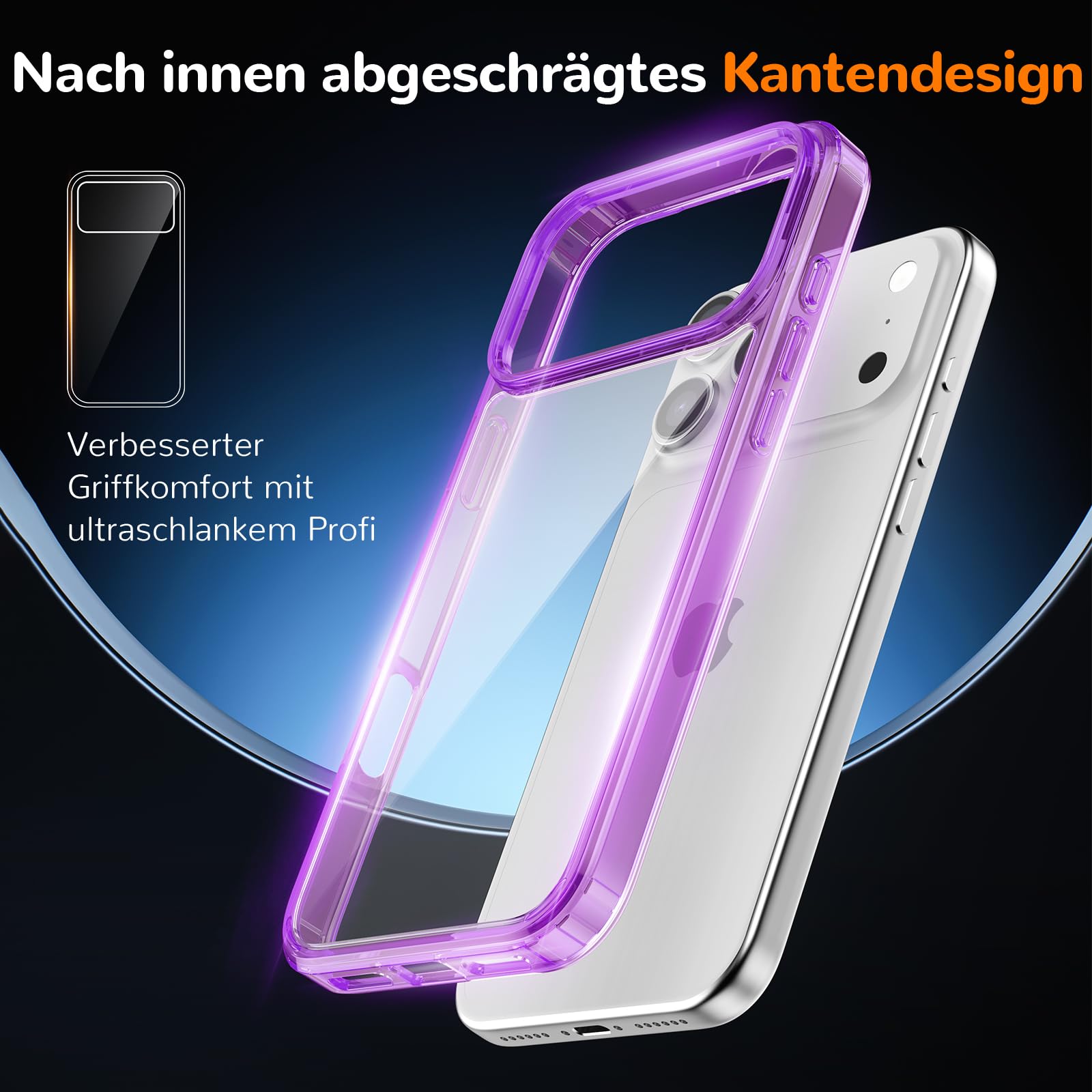 Clear Case for iPhone 15, Ultra Thin, Shockproof TPU Cover, Anti-Yellowing, Crystal Clear, Phone Case for Apple iPhone 15 - Clear — view 309