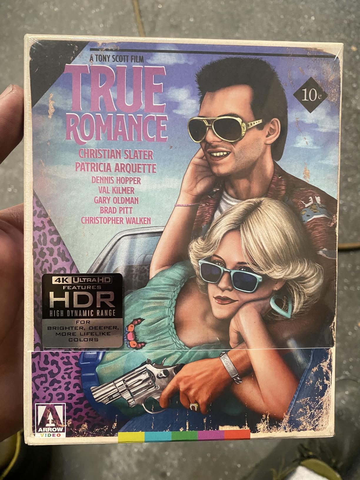 True Romance [VHS] [1993] : Slater, Christian, Hopper, Dennis, Walken ...