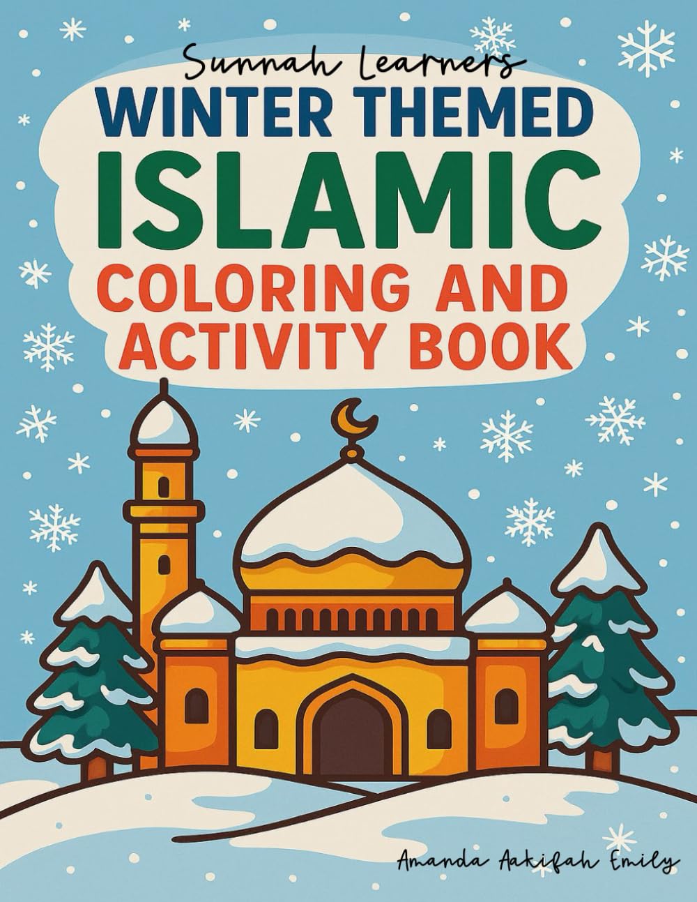Winter Themed Islamic Coloring Book: Sunnah Learners