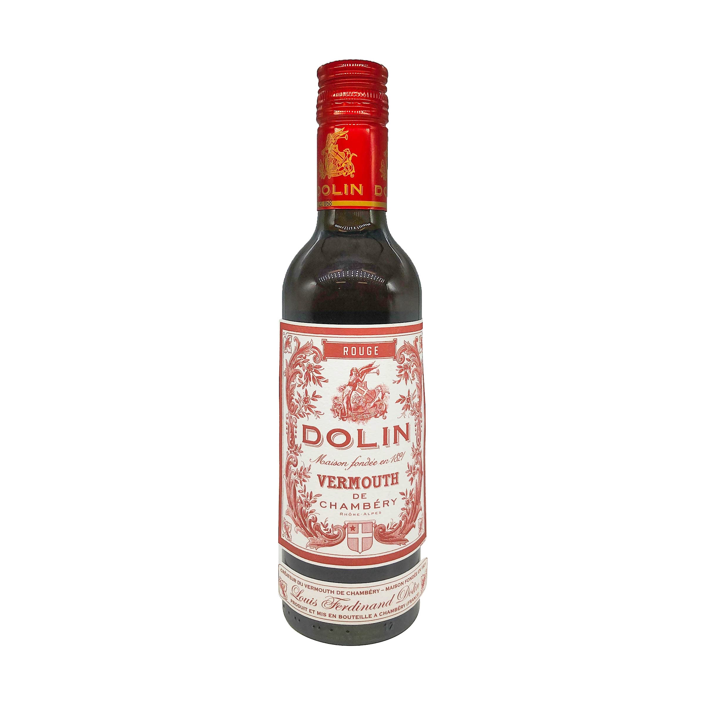 DOLIN ROUGE Vermouth rouge de Chambéry Sweet Apéritif, 16% vol, 375ml Half Bottle