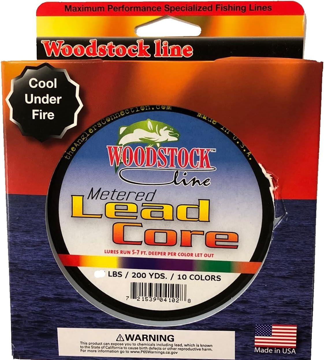 Woodstock 27-Pounds Metered Lead Core Fishing Line