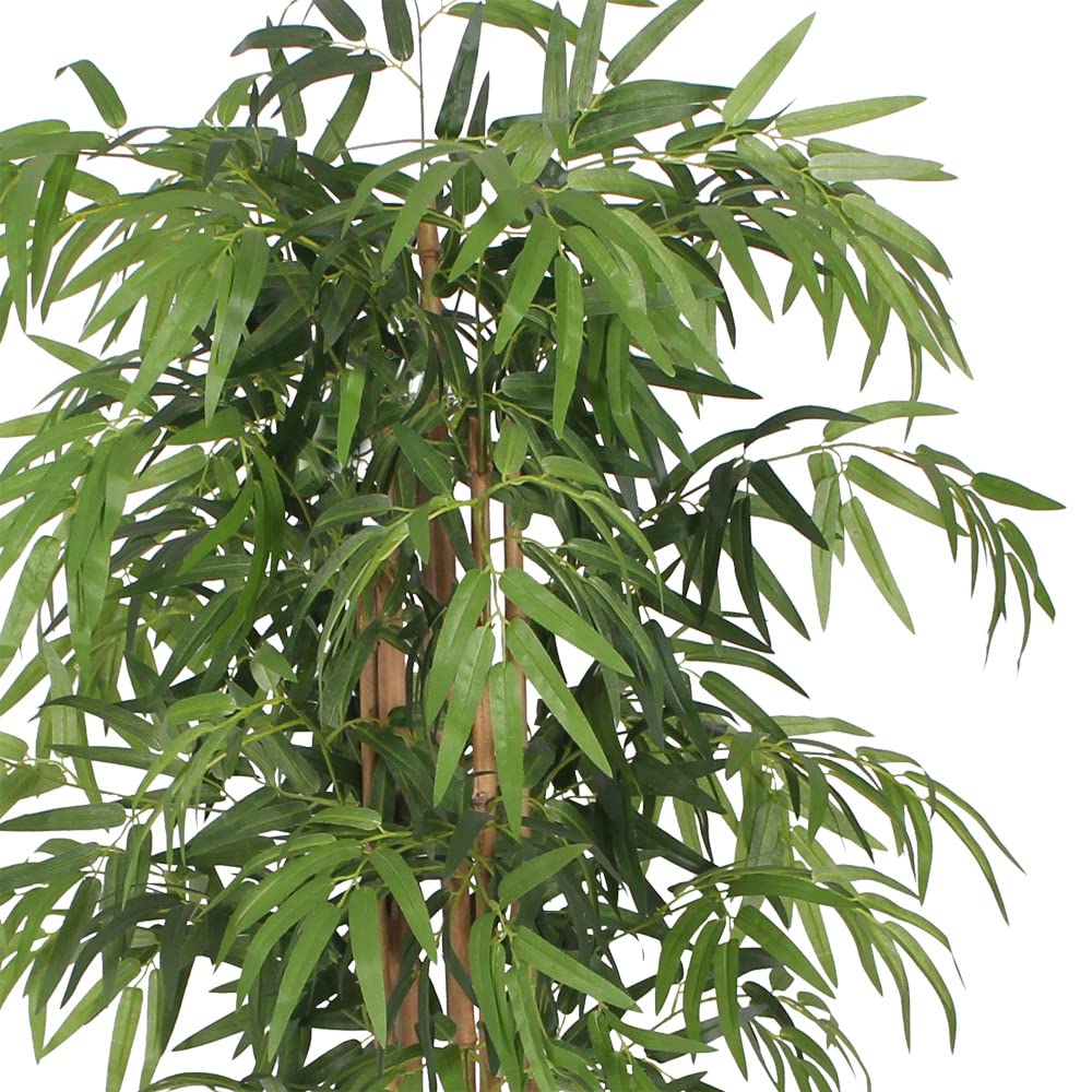 Bambou Plante Artificielle Artificiel Plastique 150cm Decovego