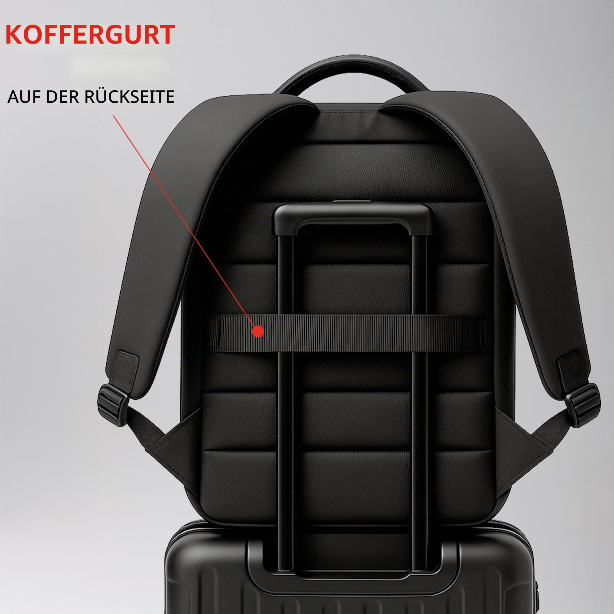 Lavatelli, Vakuum Rucksack Ryanair 40x30x20 + USB-C Pumpe & 2 Vakuumbeutel 40x45 cm | Vac-u-Bag, Handgepäck EasyJet Low Cost | Premium Kabinen Rucksack für Reisen