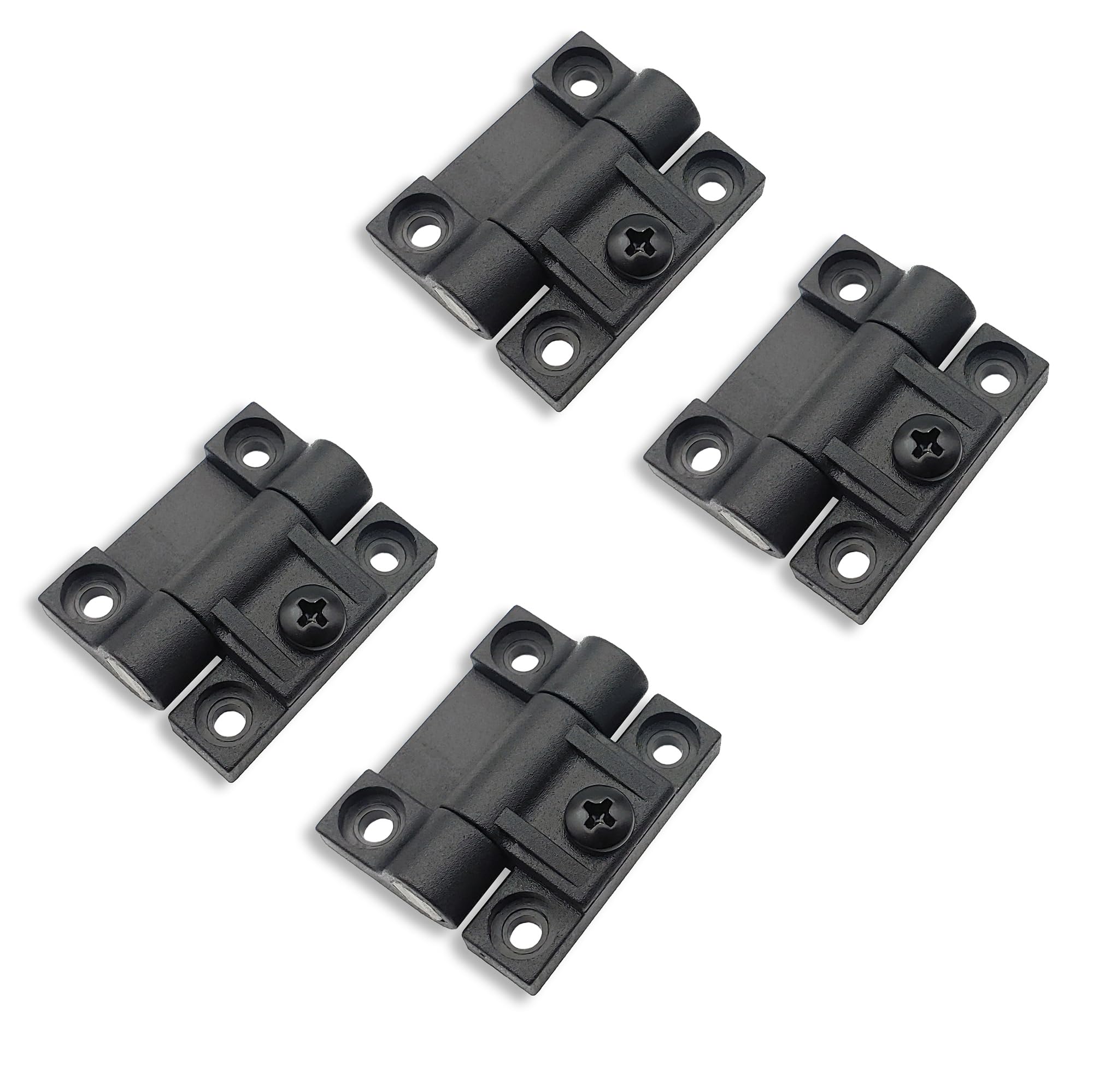 4 Pack Adjustable Torque Hinge Position Control OWACH B-672-2 for Electronics Box, Pochade Box, Industrial Equipment