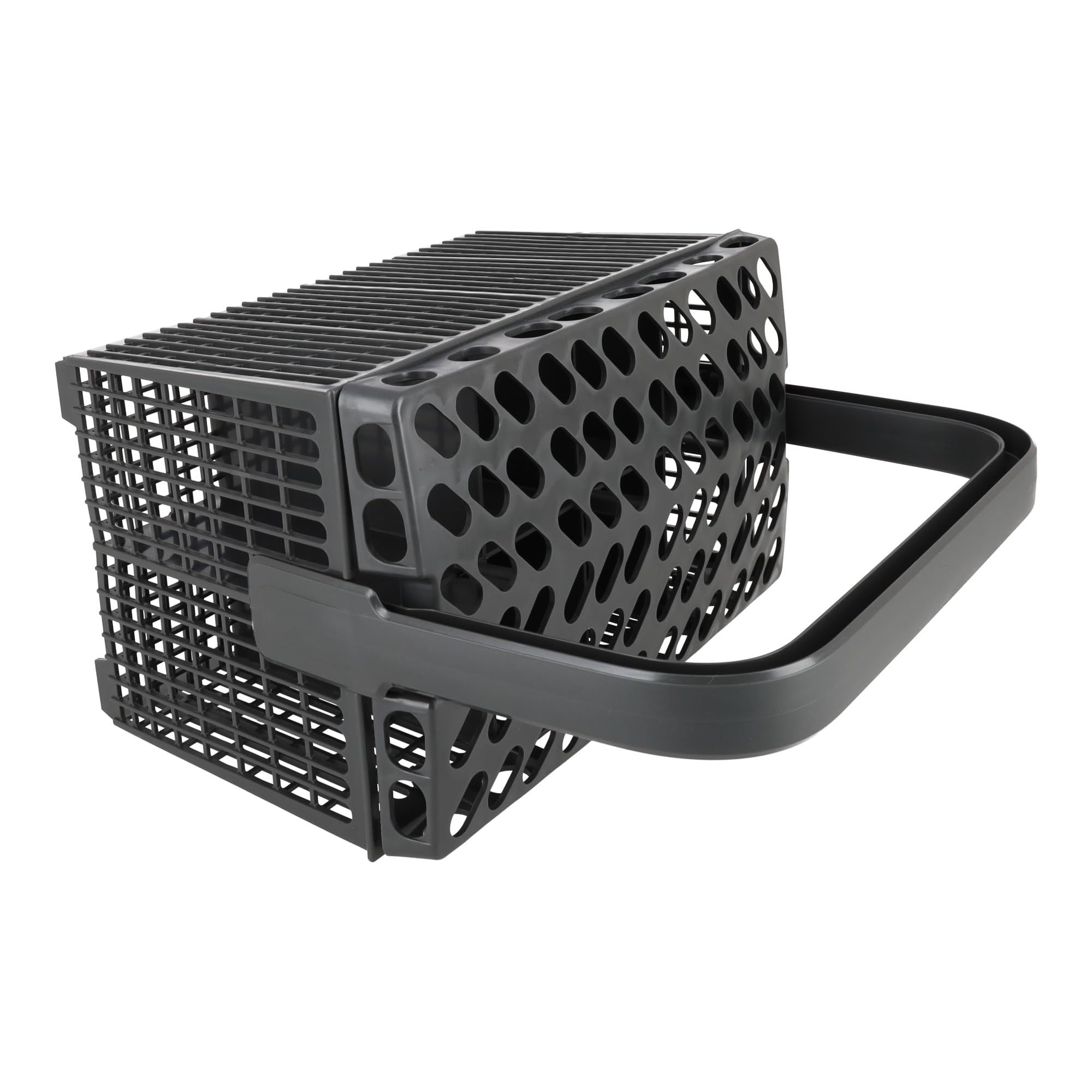 sparefixd Cesta de cubiertos gris oscuro para lavavajillas IKEA