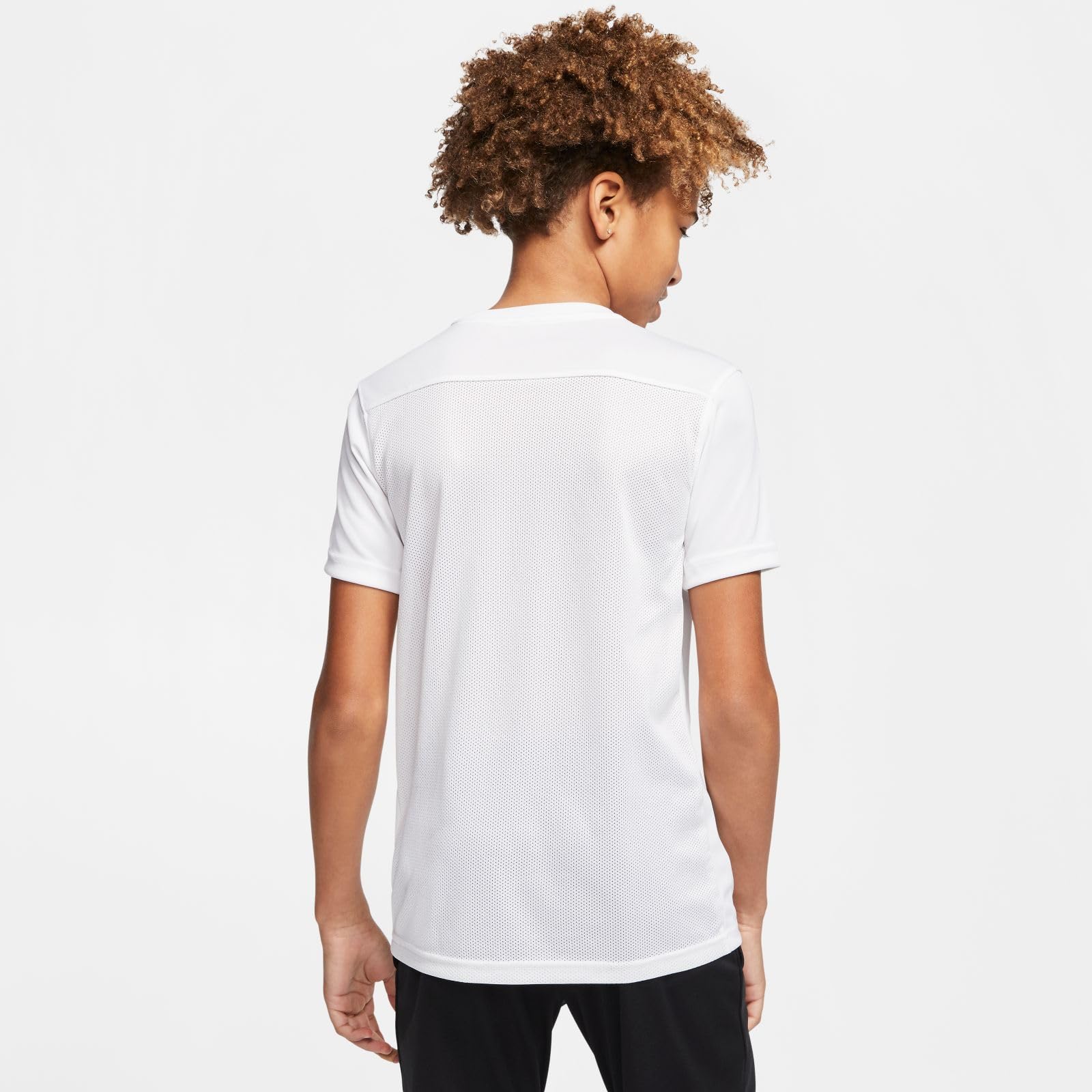 Nike Unisex Niños Camiseta de Manga Corta Nk Df Park 7, White y Black, BV6741-100, S