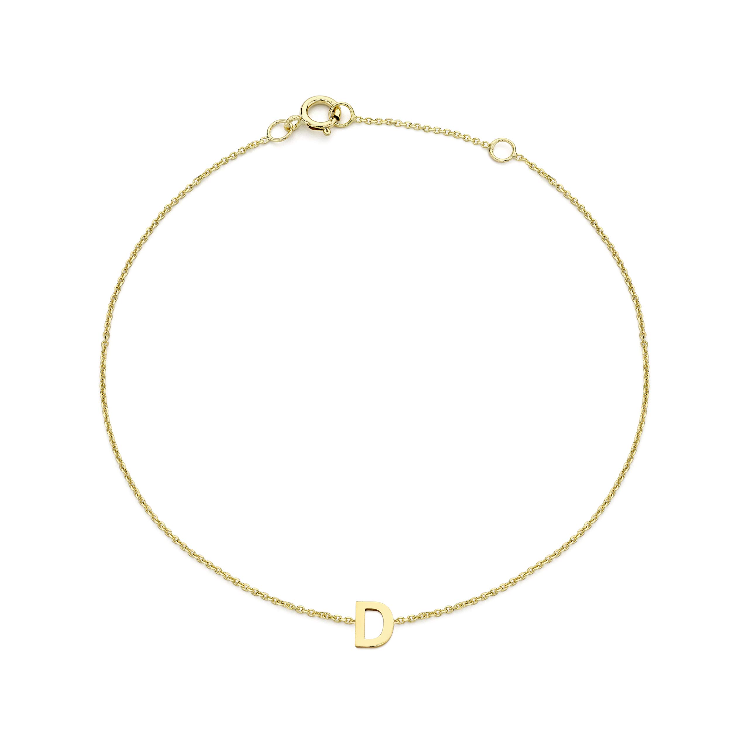 Rosegouden vierkante buis paperclip armband - Lengte 18 cm | Mostert