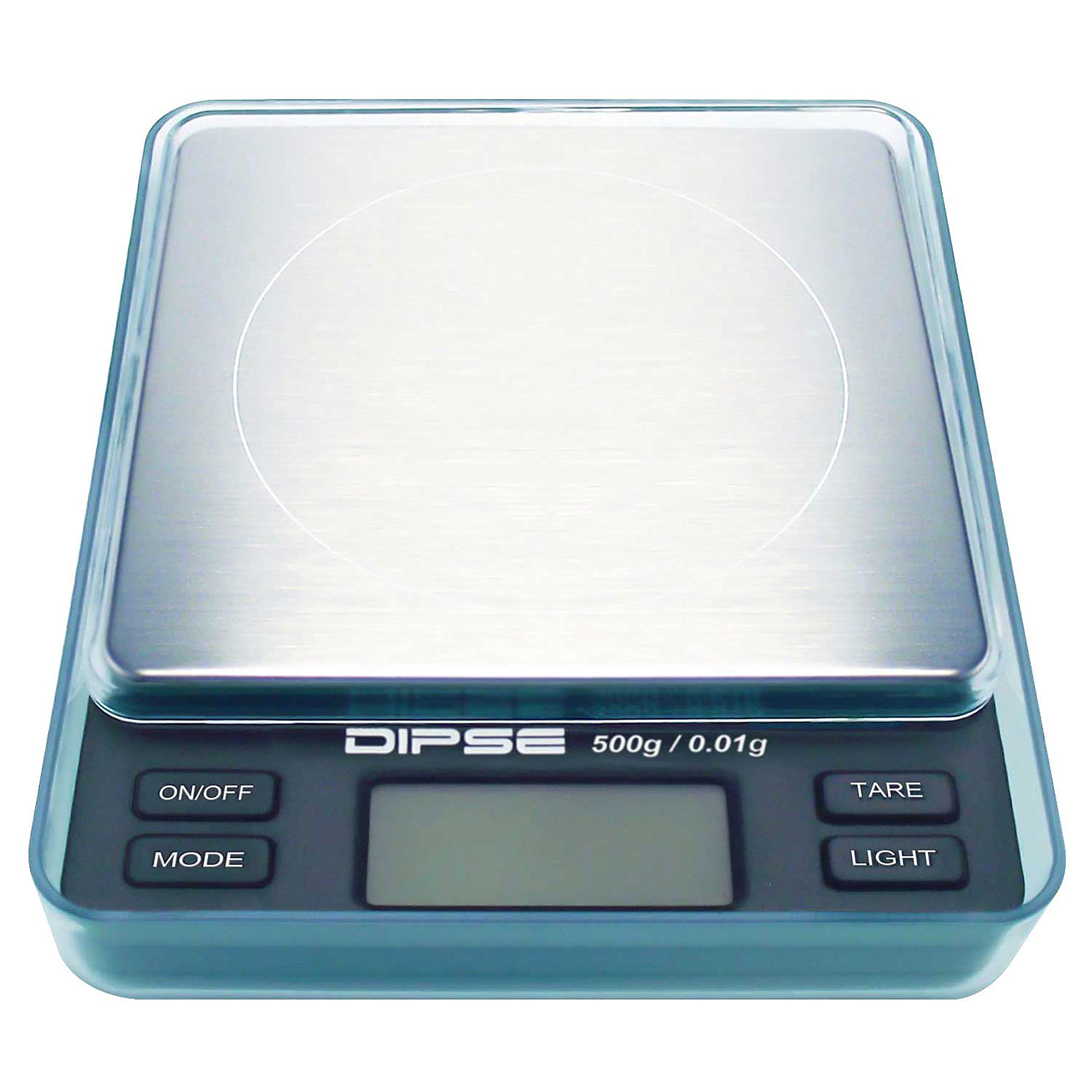 (500 g x 0,01 g) - Digital Scales TP Series, Accurate High-Precision Pocket Scales, Gold Scales with Extra-Large Weighing Surface, 500 g x 0,01 g