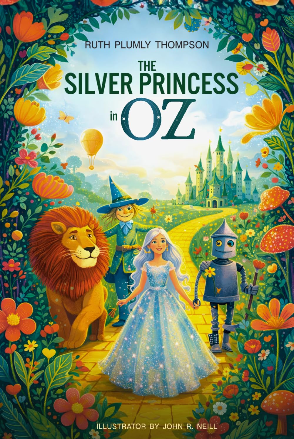 The Silver Princess in Oz : A Classic Children’s Fantasy Adventure in the Magical Land of Oz: with original Illustrations