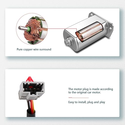 Miniatura 6 de FINDAUTO Elevalunas eléctrico delantero izquierdo del lado del conductor para 1997-2000 para Acura EL,1996-2000 para Honda Civic 741-734 Elevalunas
