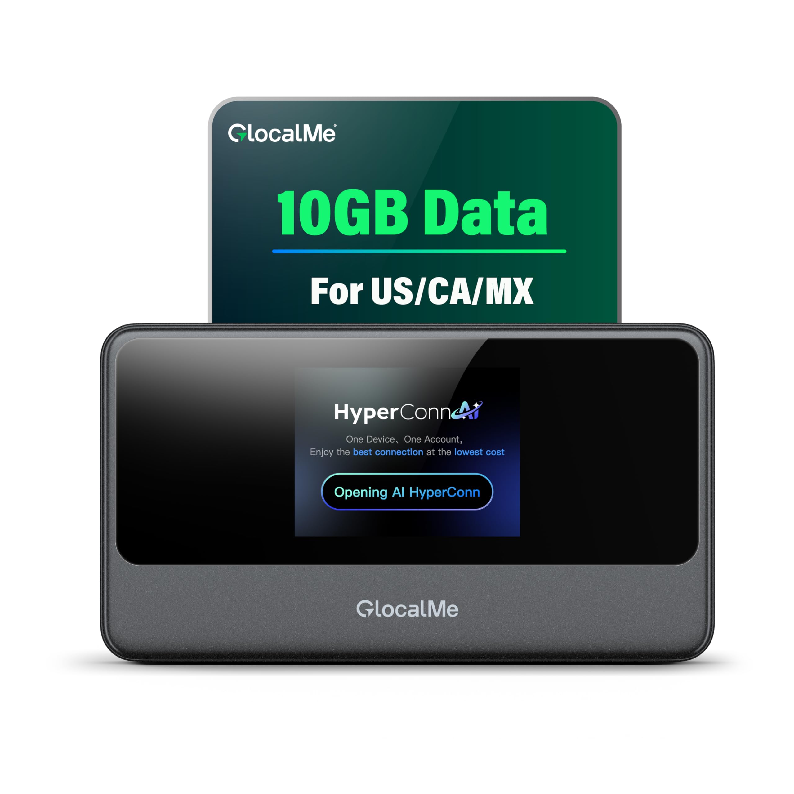 GlocalMe MeowGo G40Pro 4G Mobile Hotspot Device with 10GB US/CA/MX Data 30 Days, Portable WiFi Hotspot for Travel in 200+ Countries, No SIM Card Needed, 10 Connected Devices, Pocket WiFi Router-image-33