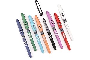 Fine Point Smooth Writing Pens | WRITECH Assorted Colorful Ink