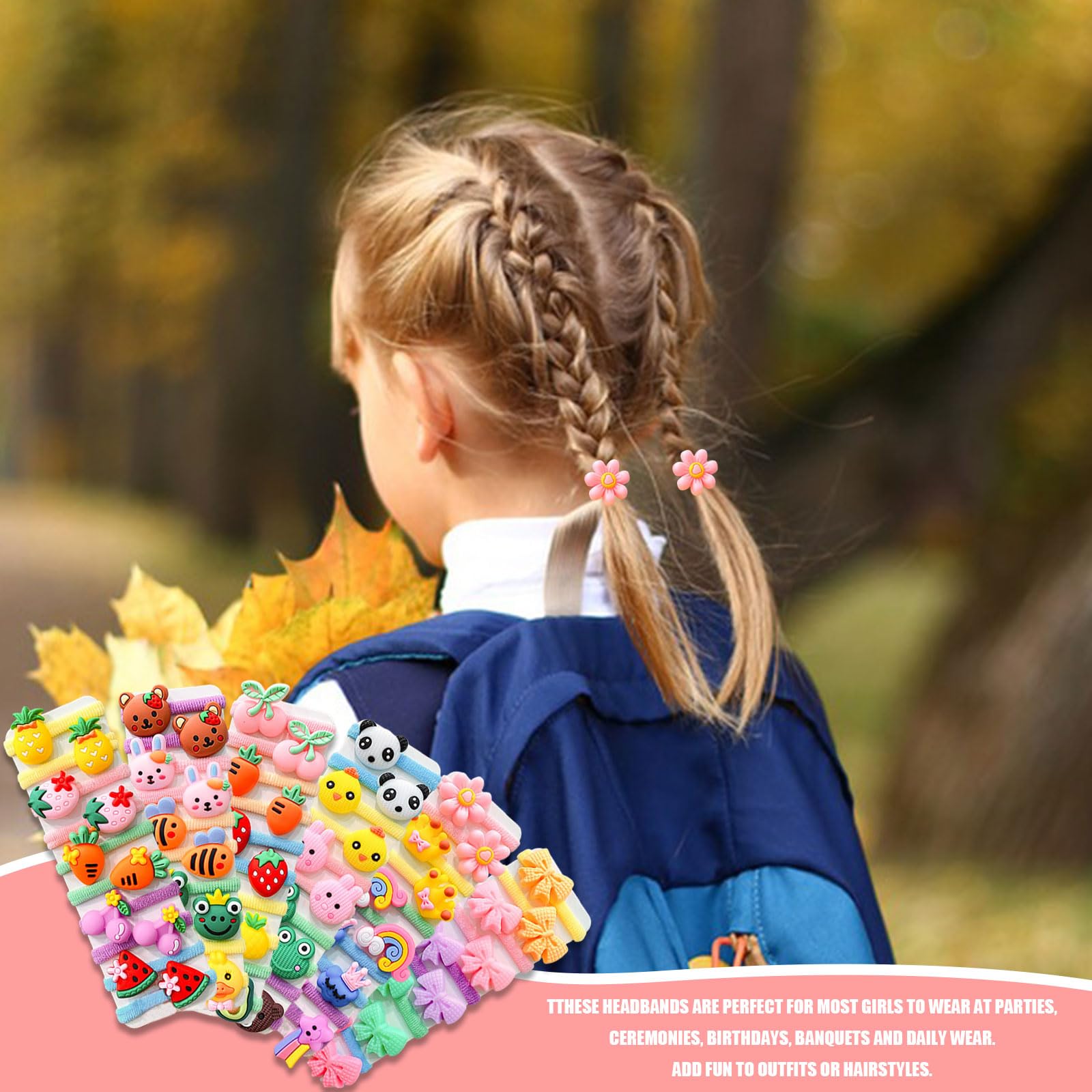Baby Girls Hair Ties - Image 2