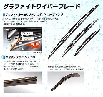 Amazon | 【フロント&リア 3本セット】 ワイパー ワイパー
