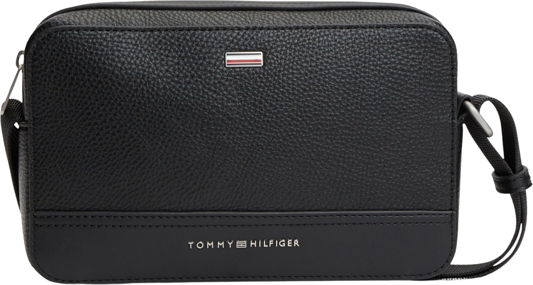 Tommy Hilfiger Men Th Central Ew Reporter AM0AM14435 Crossover, BLACK, One Size