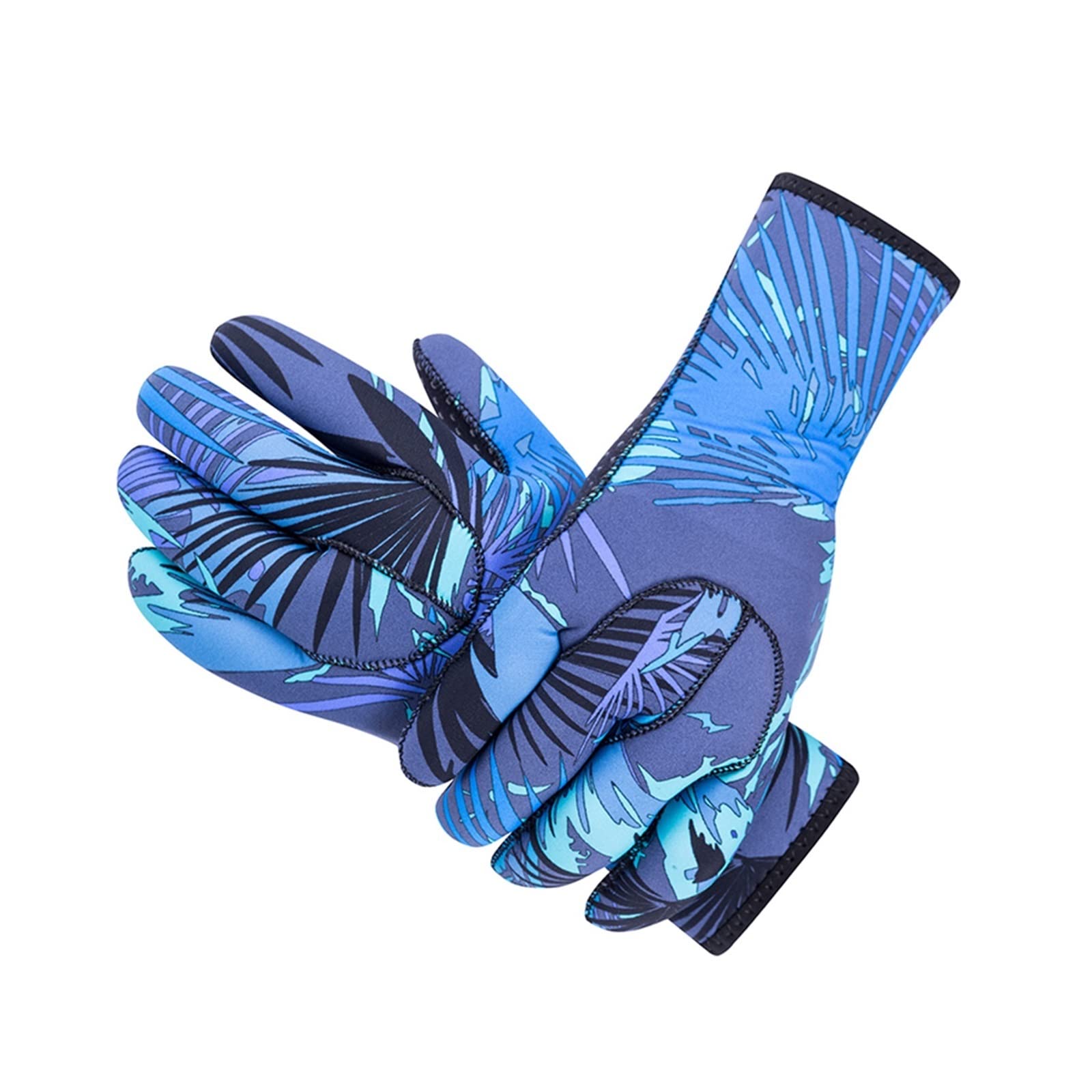 guantes de buceo Guantes de neopreno auténticos de 3MM antiarañazos y for mantener el calor for buceo, natación de invierno, pesca submarina, kayak, guantes de surf Para hacer snorkel, nadar y bucear.