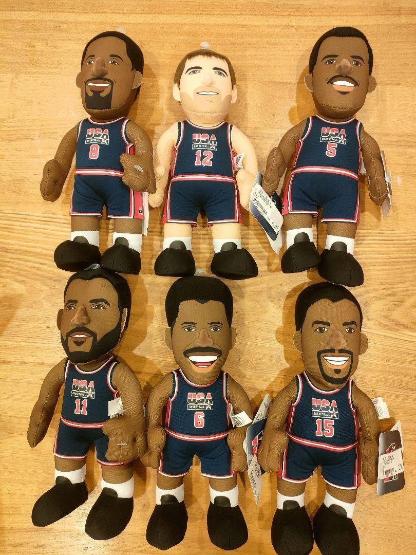 NBA 初代ドリームチーム人形　6体セット　定価26268円 Amazon.co.jp: NBA 初代ドリームチーム人形 6体セット : おもちゃ