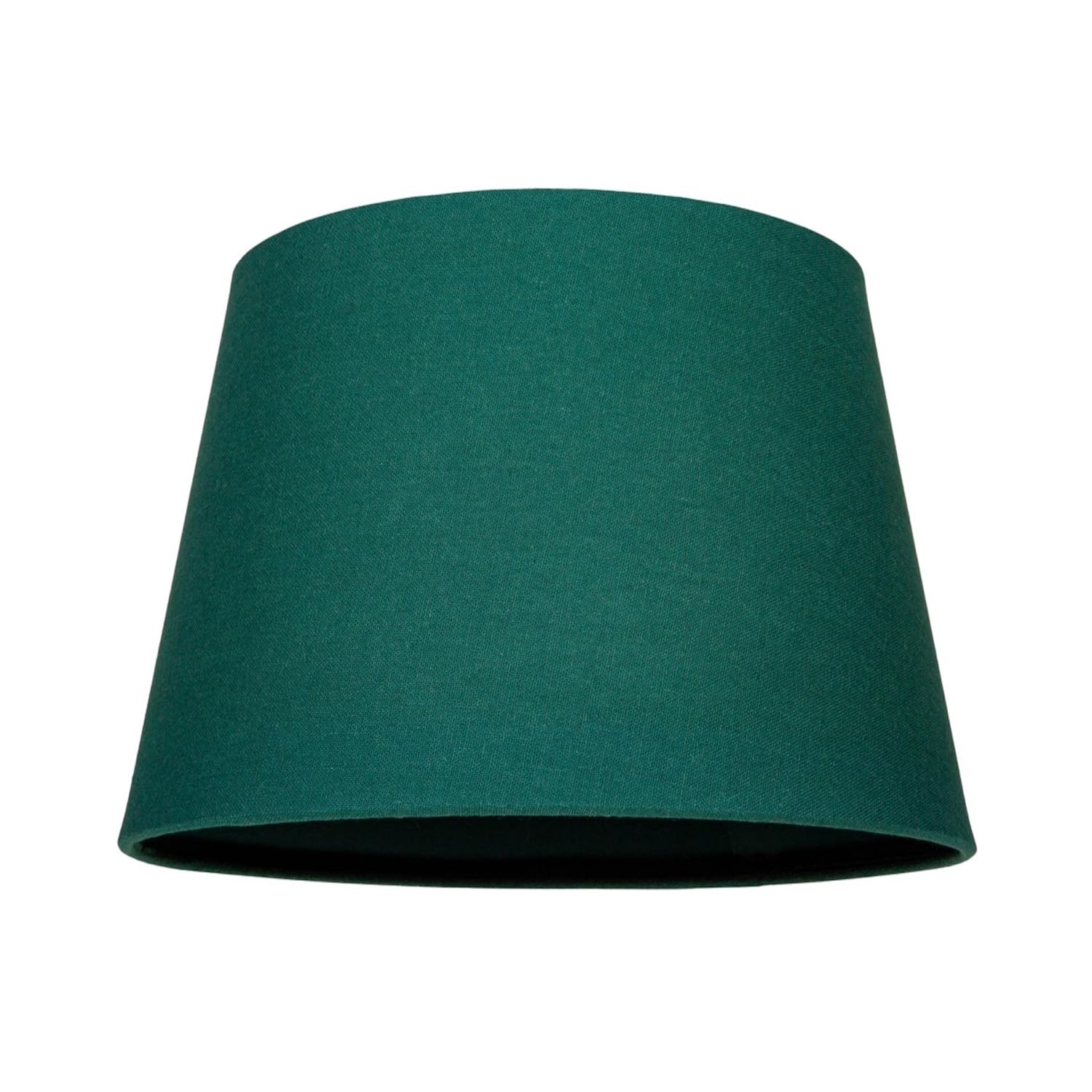 Classic and Traditional 10 Inch Olive Green Linen Fabric Drum Table or Pendant Lamp Shade 60w Maximum | Inner Cotton Lining by Happy Homewares — view 34