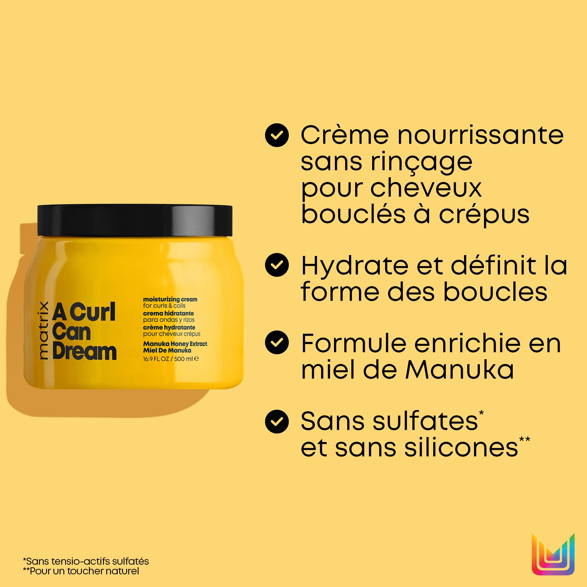 Matrix, Shampoing Nourrissant pour Cheveux Bouclés