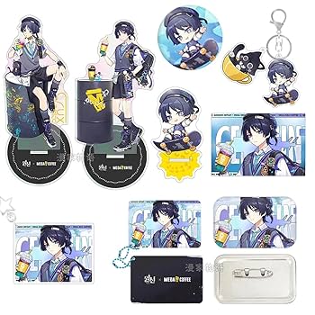 原神 放浪者 スカラマシュ メガコーヒー 特典 カード アクリルキーホルダー Amazon.co.jp: 原神 放浪者 Mega Coffeeコラボ 散兵×Mega Coffee