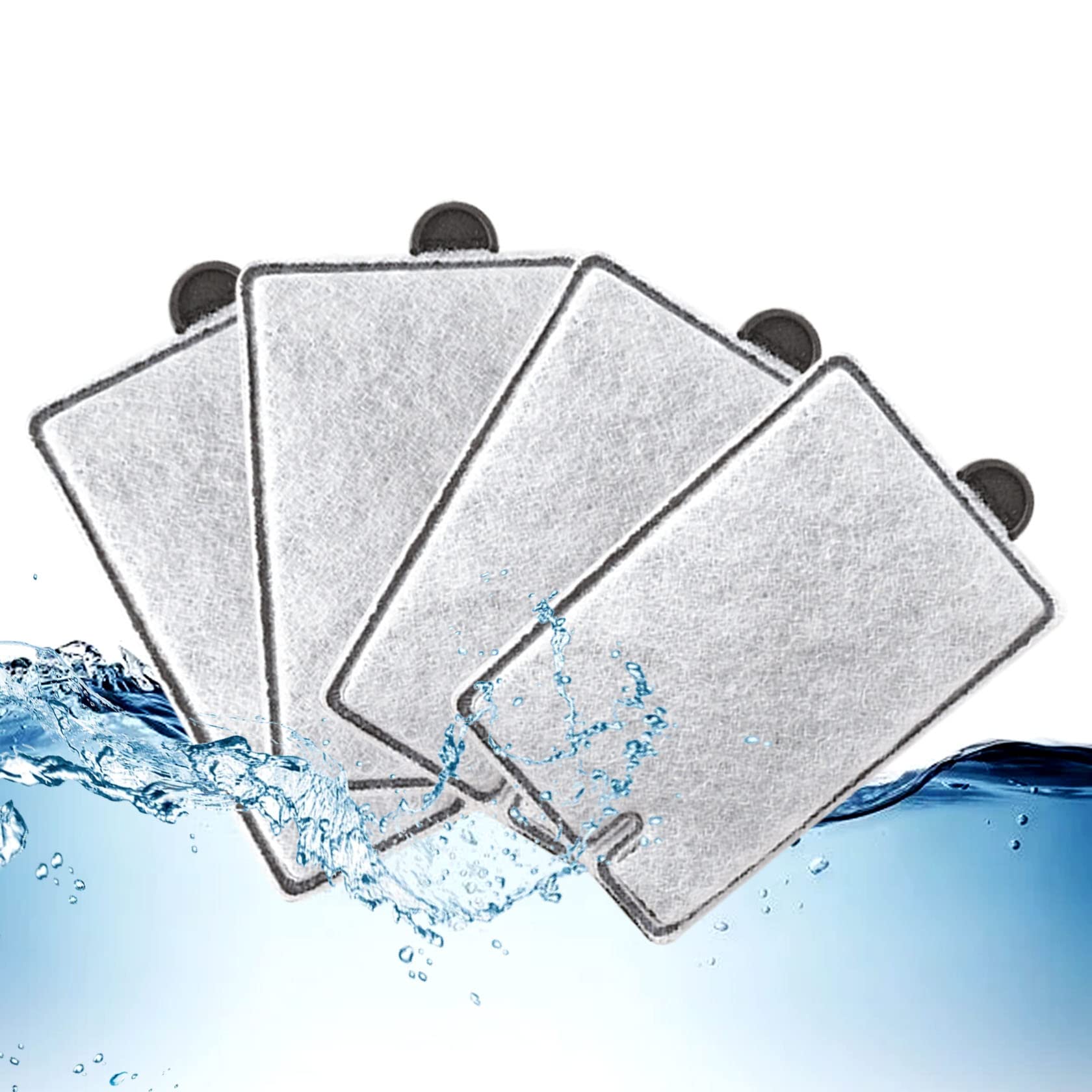 Photo 1 of MantaMaze 4/6/15 Pack Extra Small Filter Cartridges for Aqueon QuietFlow E Internal Power Filter Size 3 - Extra Small Replacement Filter Cartridges for Aqueon (XS-4 Pack) Extra Small - 4 Pack