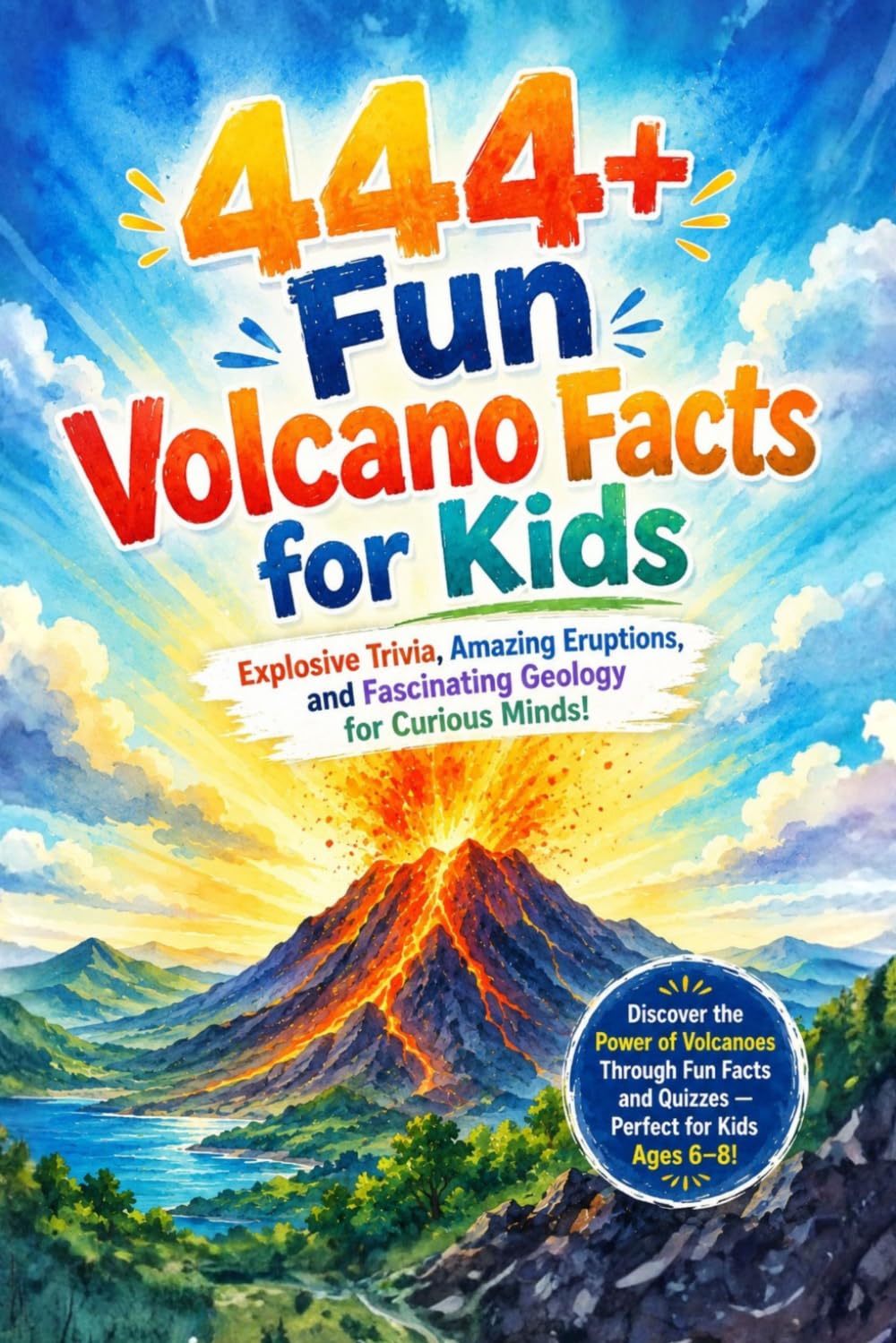 444+ Fun Volcano Facts for Kids: Explosive Trivia, Amazing Eruptions, and Fascinating Geology for Curious Minds: Discover the Power of Volcanoes ... for Kids Ages 6-8! (Fun Facts For Kids 6-8)