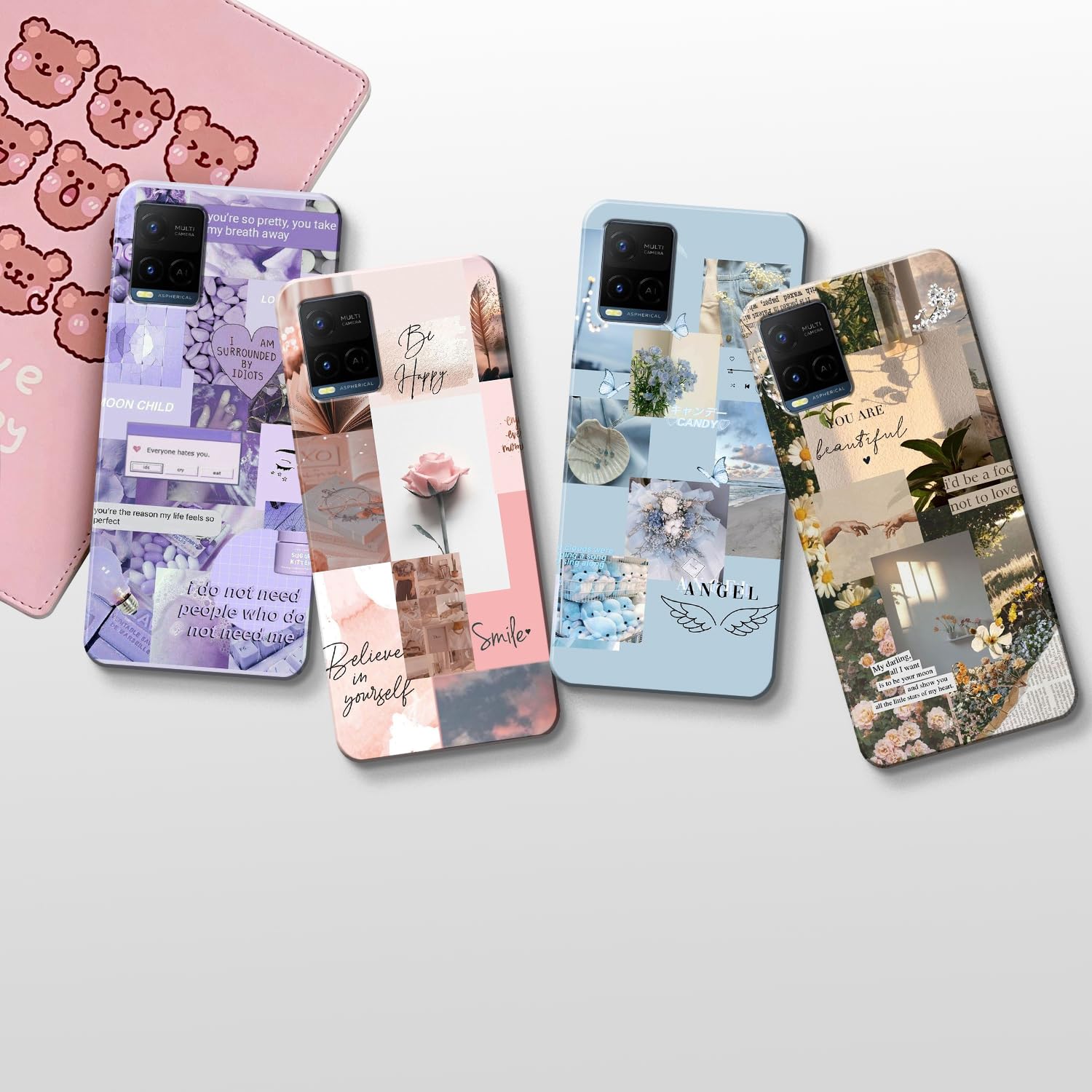 COLORflow Back Cover case Compatible with VIVO Y21 2021 / Y33s | Aesthetic Color Customized Back Cover for VIVO Y21 2021 / Y33s (B0CPPWX3ML) Amazon Price History, Amazon Price Tracker
