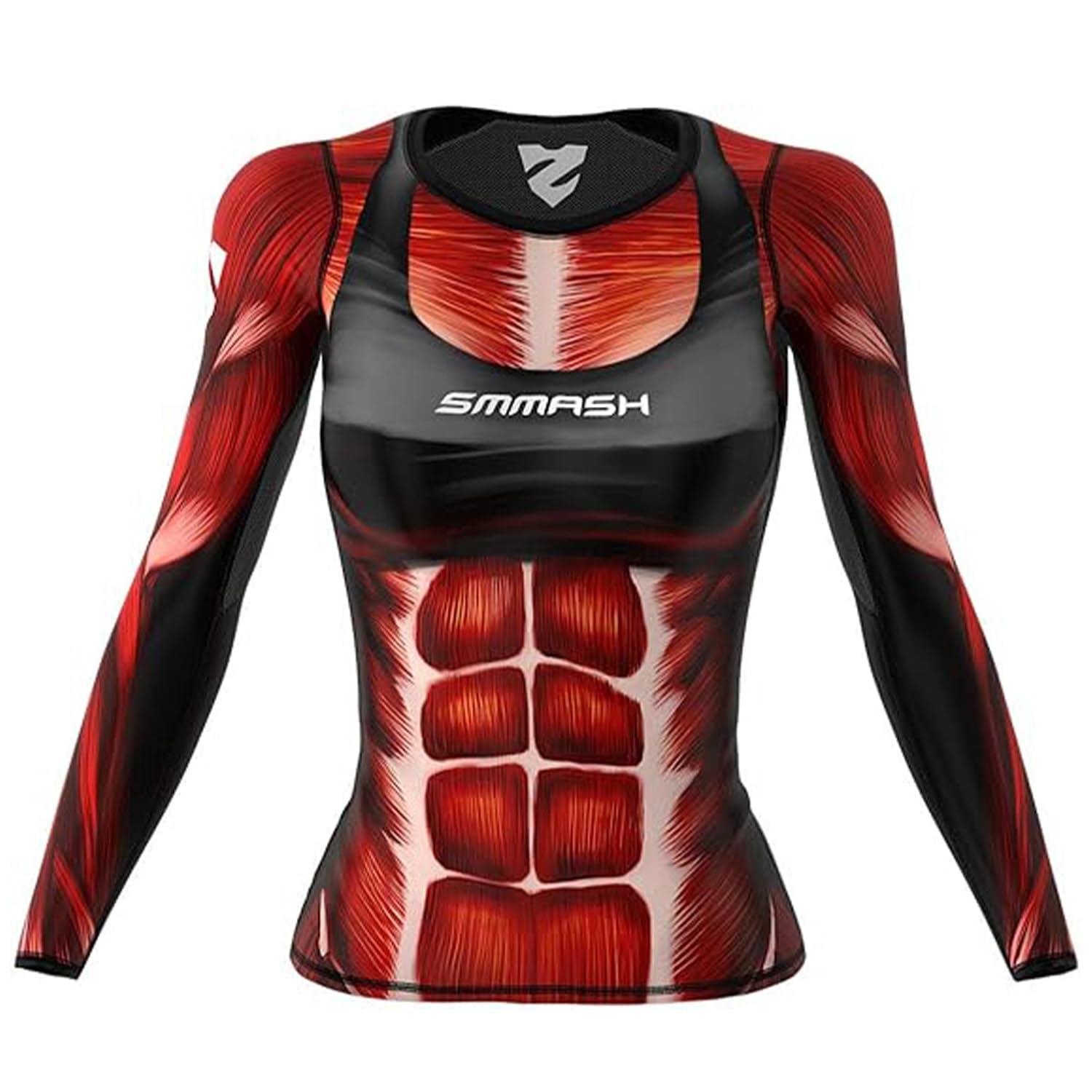 SMMASH Pride Womens Long Sleeve Compression Tops, Breathable and Light, Functional Thermal Shirt for Crossfit, Fitness, Yoga, Gym, Running, Sport Long Sleeved, Antibacterial Material… — view 22