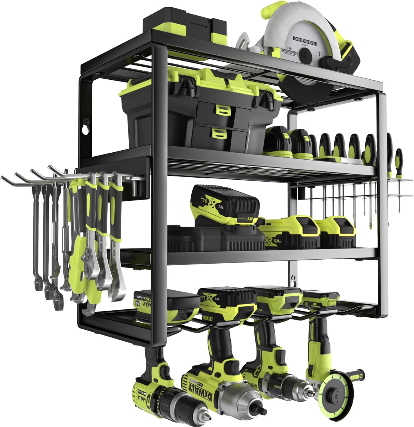 Layer Power Tool Organizer Wall Mount, Battery Egypt Ubuy