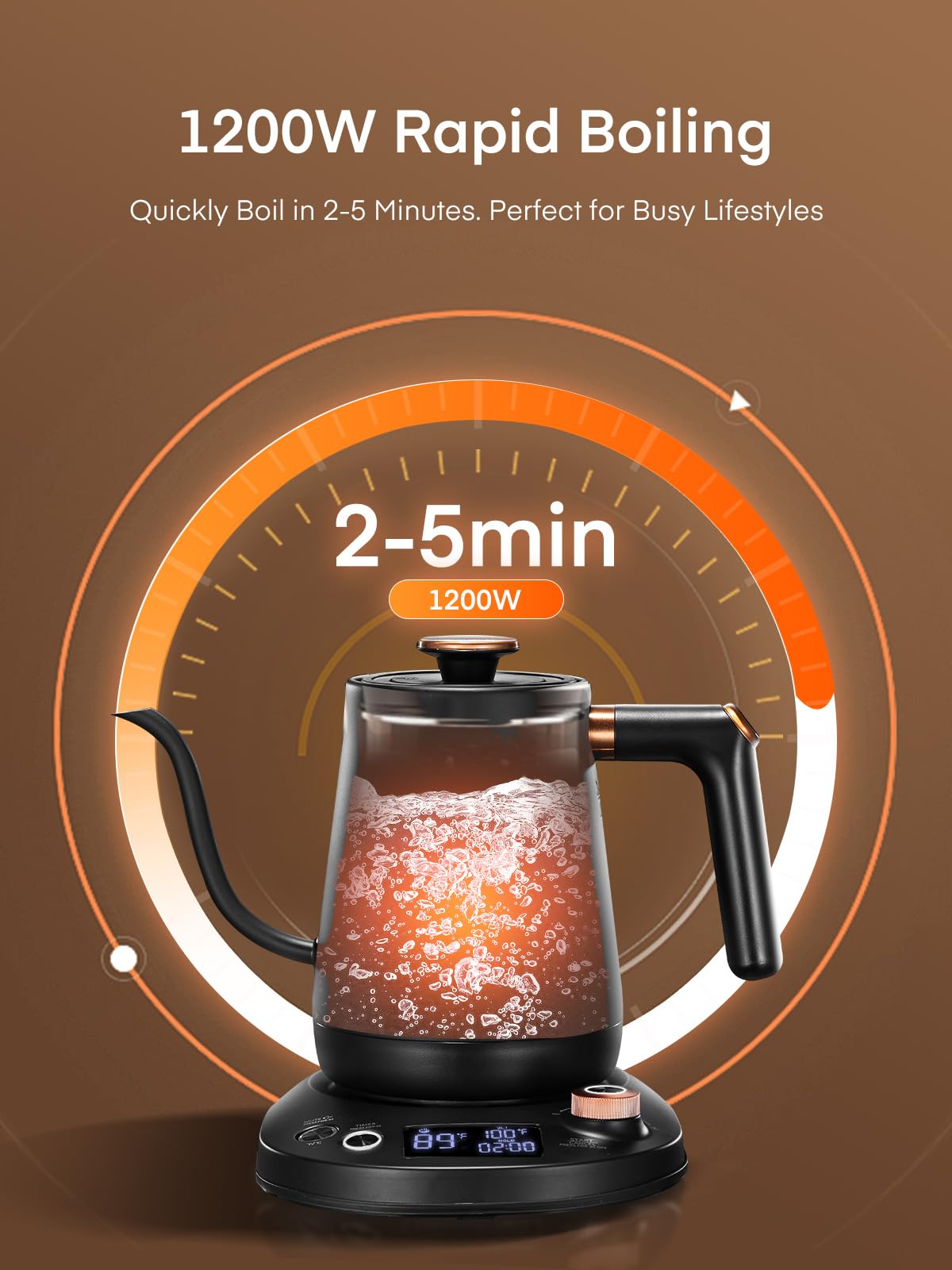 Tetera Cuello De Cisne Hervidores Eléctricos, Hervidor Eléctrico