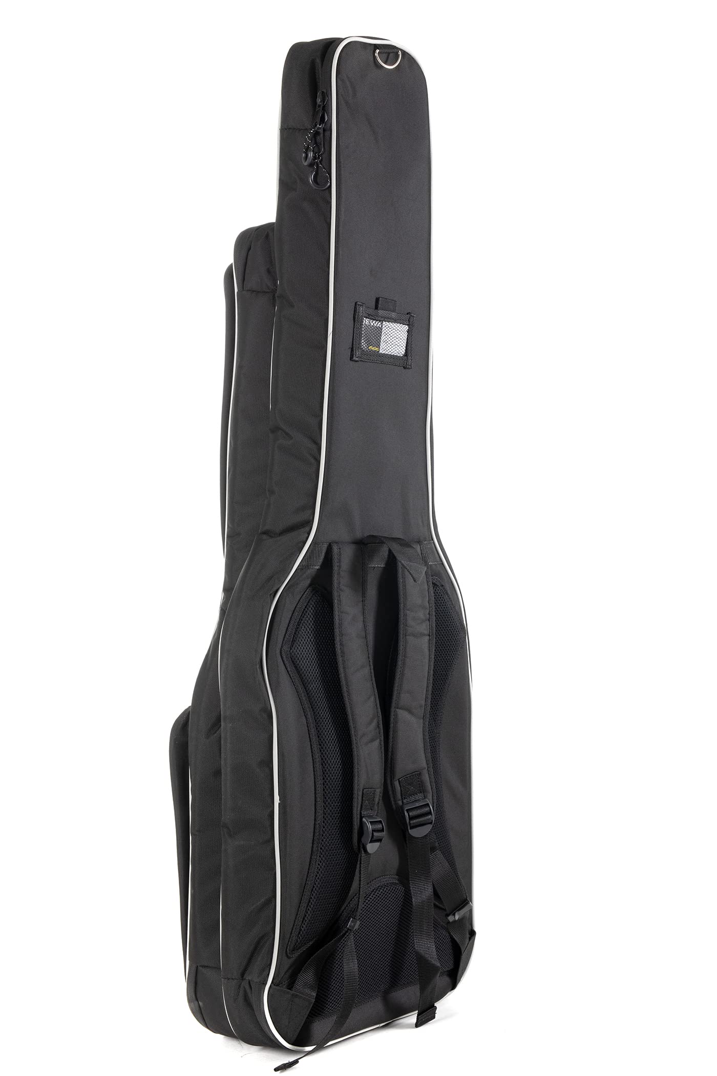 GEWA Prestige Double Gig-Bag 25mm E-Gitarre/E-Bass, stabiler Komfortgriff, Rückenpolster mit Netzauflage
