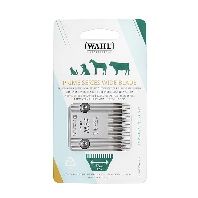 Foto 3 de 3 de Wahl Prime Series Cuchillas, #9W, 2.0mm, Dientes Completos, Juego Cuchillas Cortapelos, Recambio Cuchillas